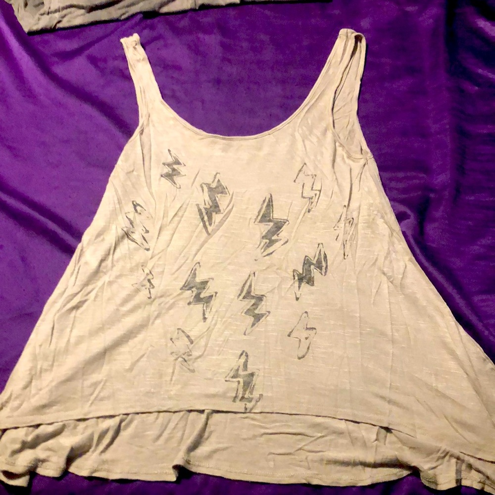 Lightning tank top